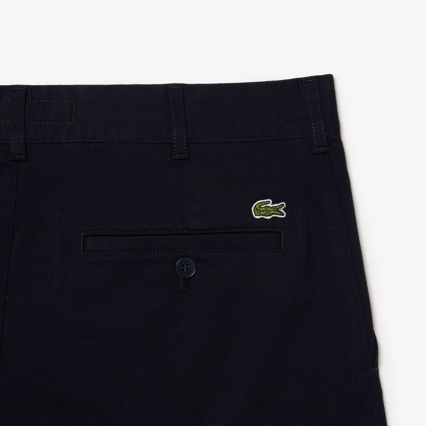 Schmal geschnittene Stretch-Chino-Shorts aus Baumwolle