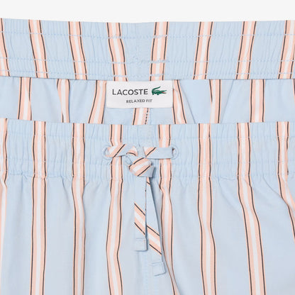 Striped Cotton Poplin Shorts