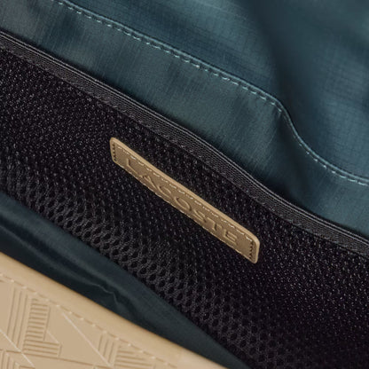 Kleine Monogramm-Lederklappen-Satchel