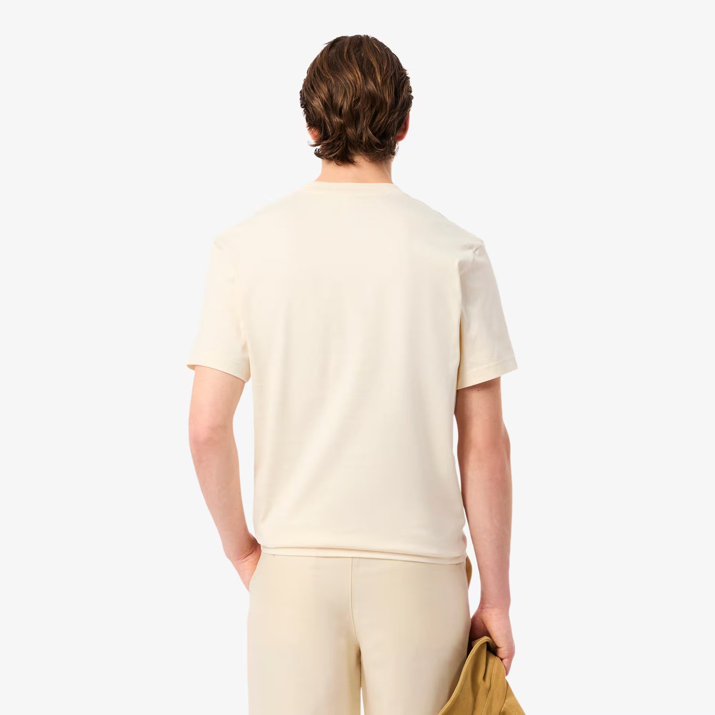 T-Shirt aus schwerem Jersey mit gestickter Signatur