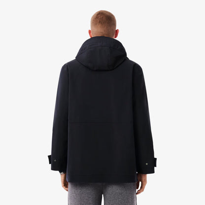 Mid-length Water-Repellent Hooded Parka