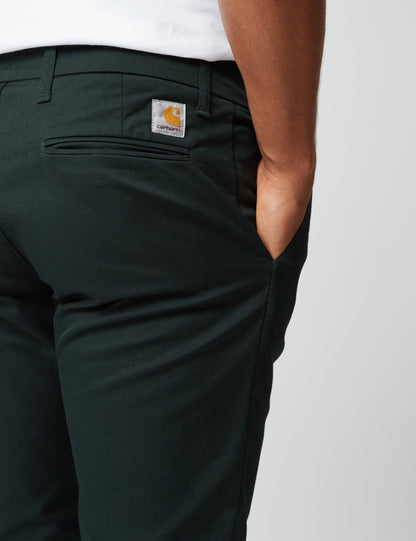 Sid Pant Chino (Slim) – Dark Cedar Green