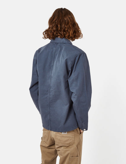 Michigan Coat (Teint en pièce) - Bleu tempête