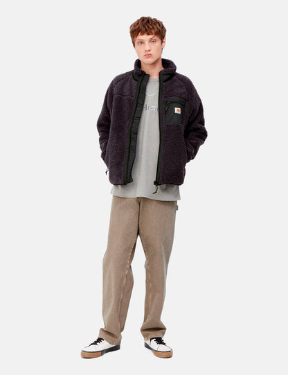 Prentis Liner Jacke - Dunkles Pflaumenlila/Schwarz