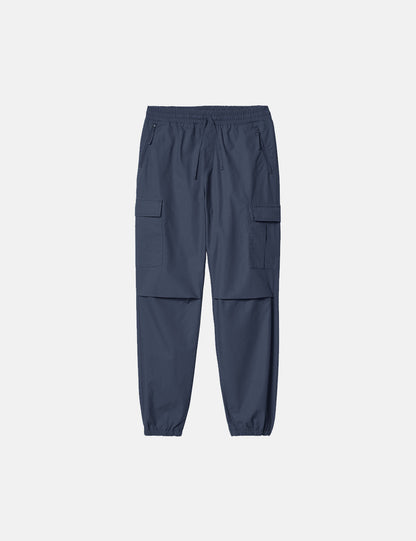 Pantalon cargo de jogging (Ripstop) - Bleu gentiane