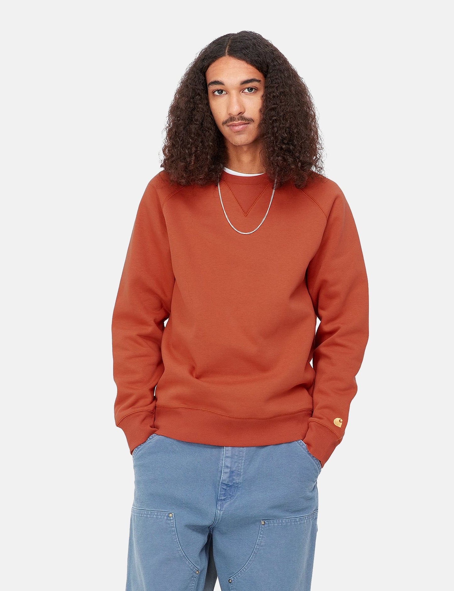 Sweat-shirt Chase – Rouge/Or Phoenix