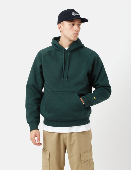 Sweat-shirt à capuche Chase - Vert genévrier