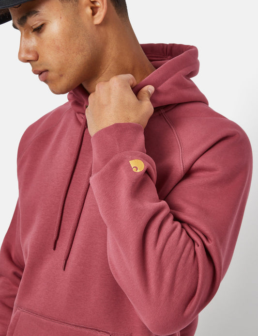 Chase Hooded Sweatshirt - Rouge punch