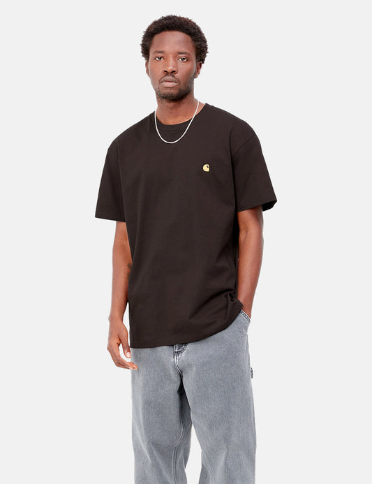 T-shirt Chase – Marron Terre d'ombre Foncé