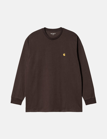 T-shirt à manches longues Chase - Marron Terre d'ombre foncée