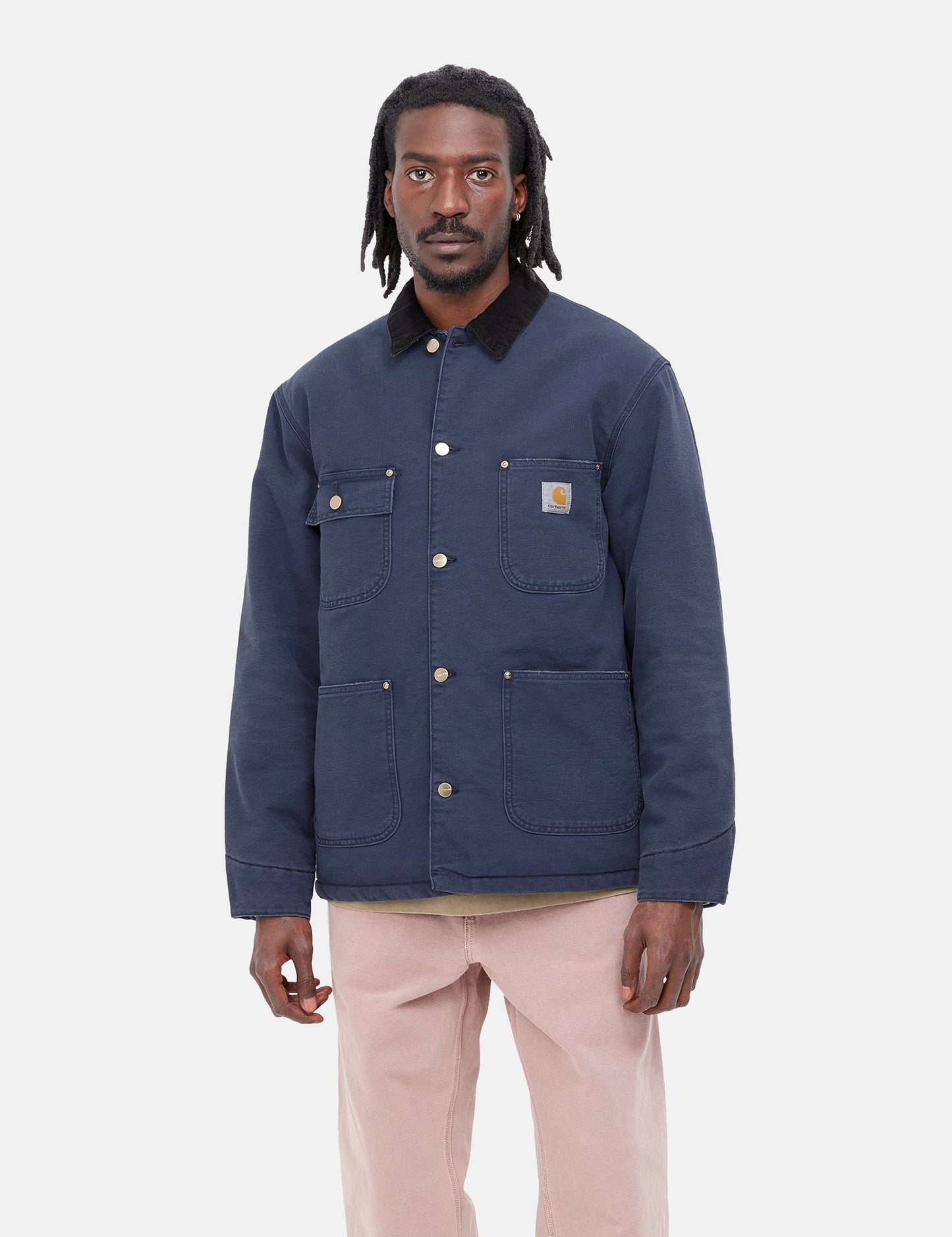 OG Chore Coat – Enzianblau/Schwarz