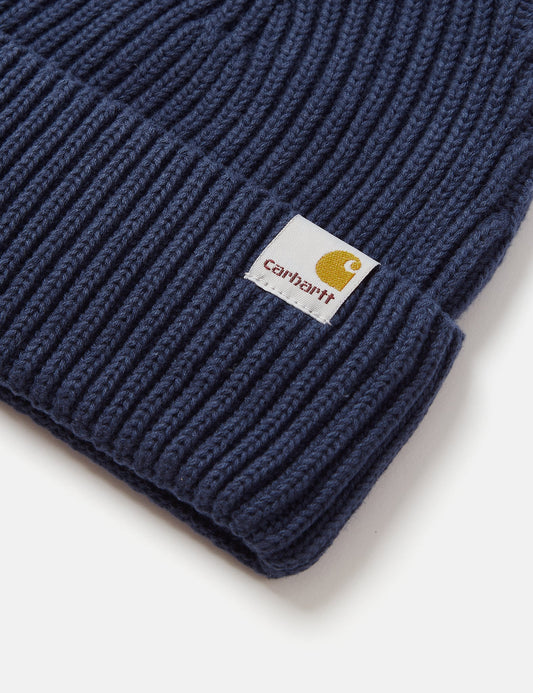Burbank Beanie Mütze - Enzianblau