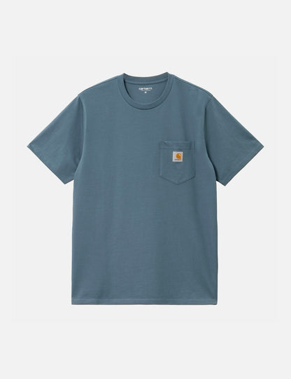 Taschen-T-Shirt (Regular) – Storm Blue