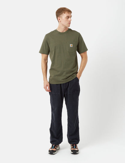 Pocket T-Shirt – Seegrün