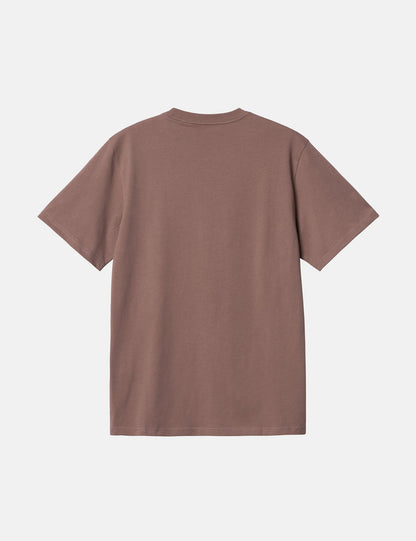 Pocket T-Shirt (Regular) – Lupinus Rot