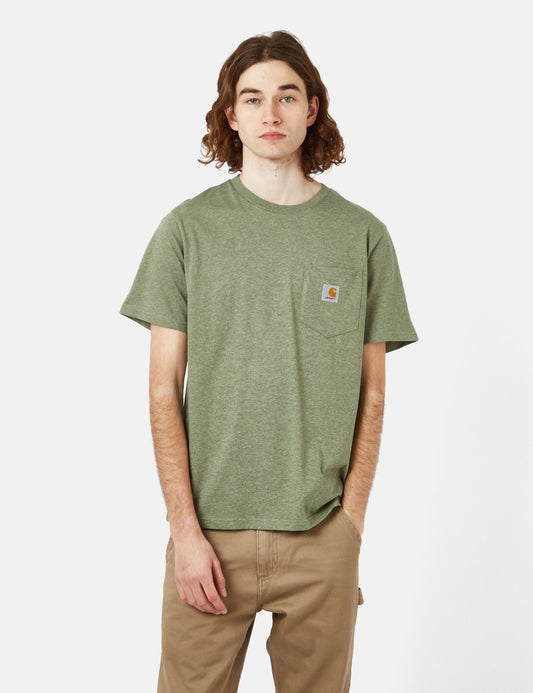 Taschen-T-Shirt (Regular) – Yucca Green Heather