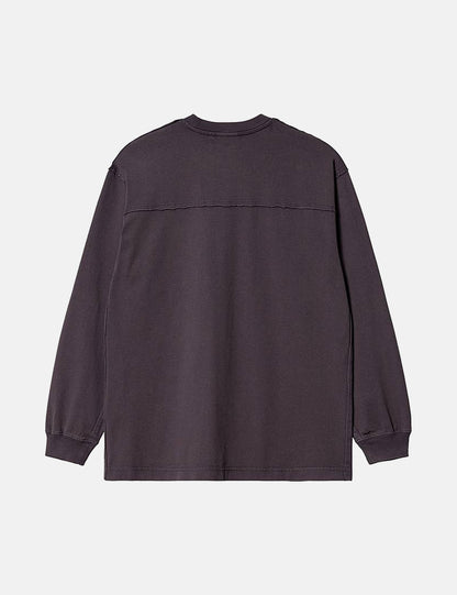 Marfa Langarm-T-Shirt - Artichoke Purple