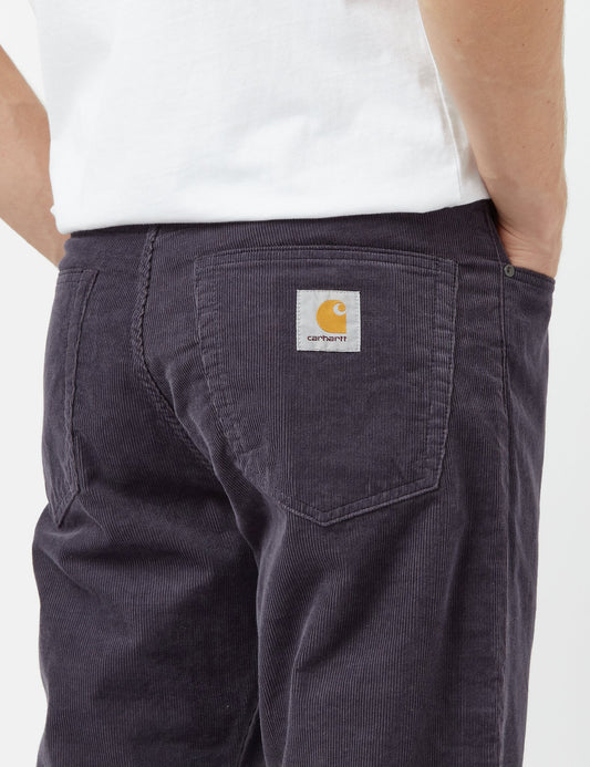 Pantalon Pontiac Cord (coupe décontractée) - Violet artichaut