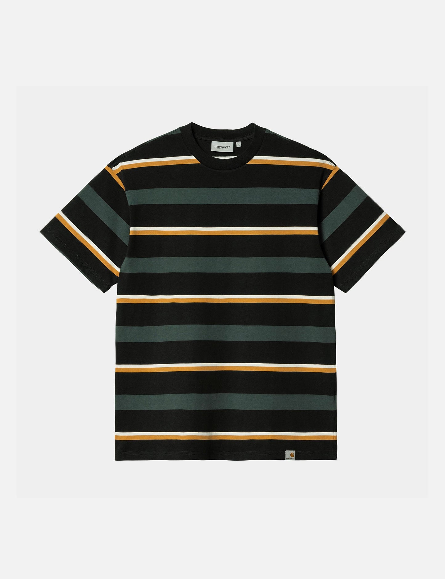 Bowman Stripe T-Shirt – Wacholdergrün