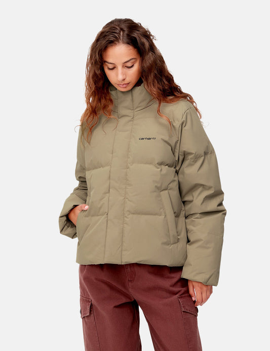 Damen Yanie Jacke – Tanami Braun/Schwarz