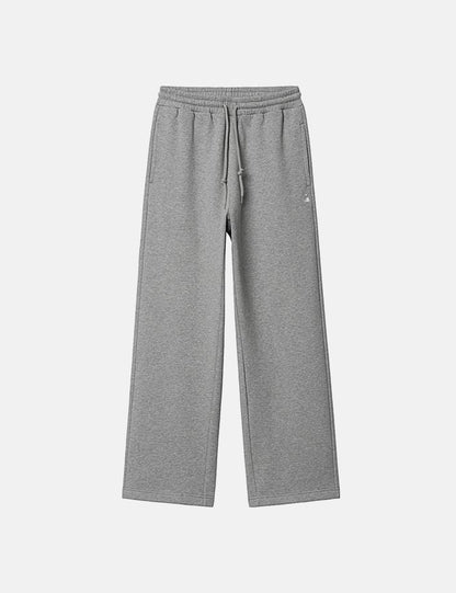 Casey Damen-Jogginghose (weit geschnitten) – Grey Heather/Silver