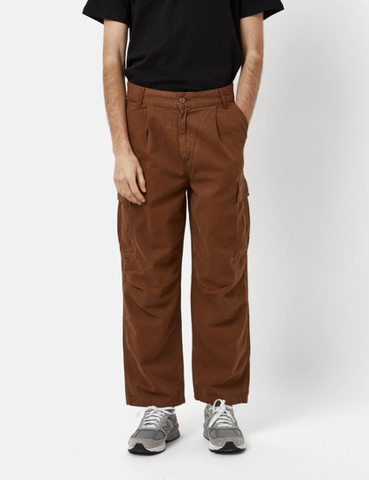 Pantalon cargo Cole (coupe décontractée) - Marron tamarin