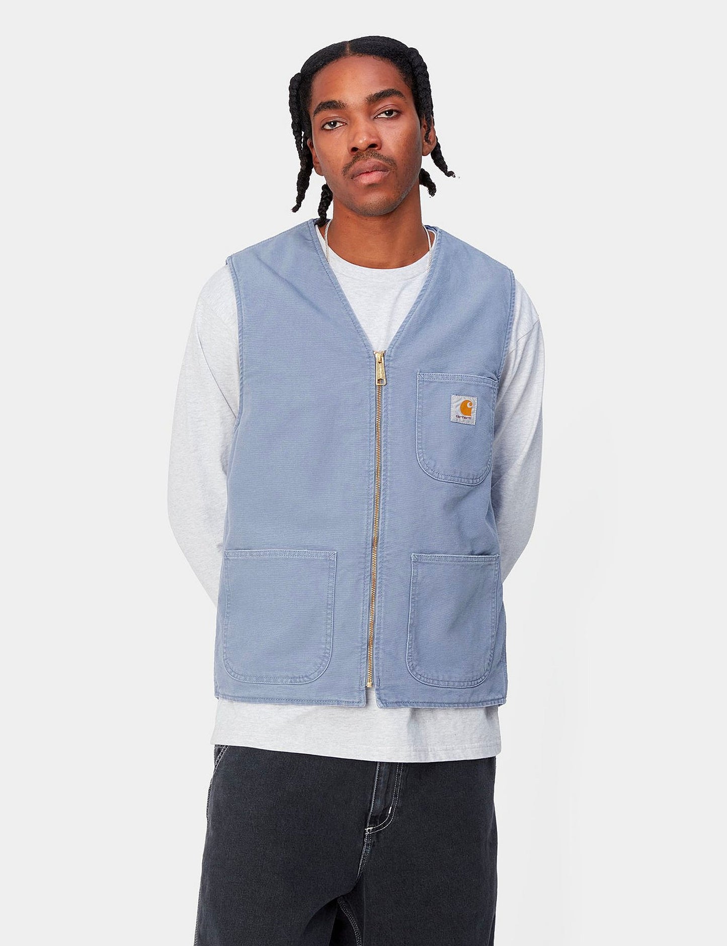 Arbor Weste – Bay Blue Aged Canvas