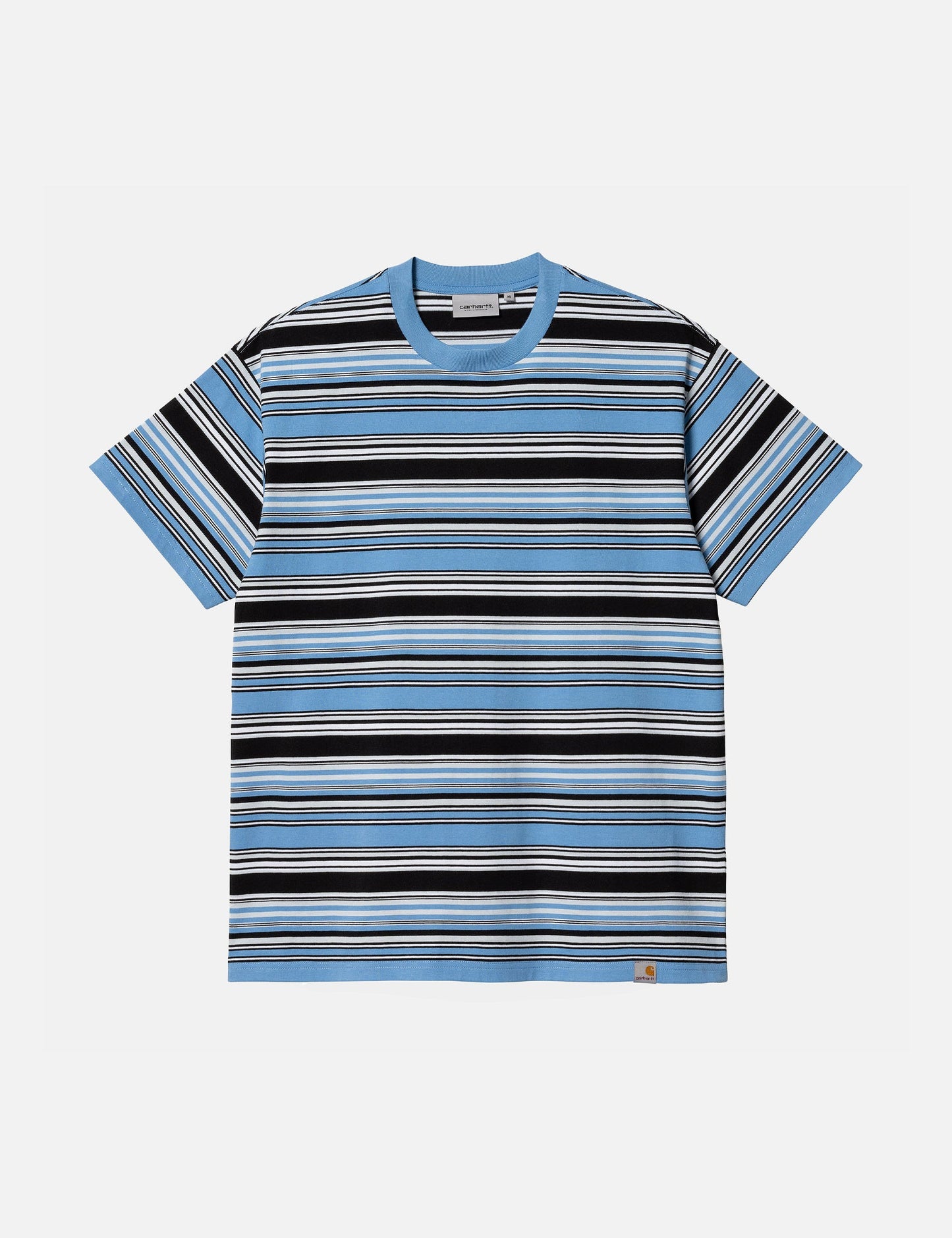 T-shirt Lafferty (à rayures) - Bleu Piscine