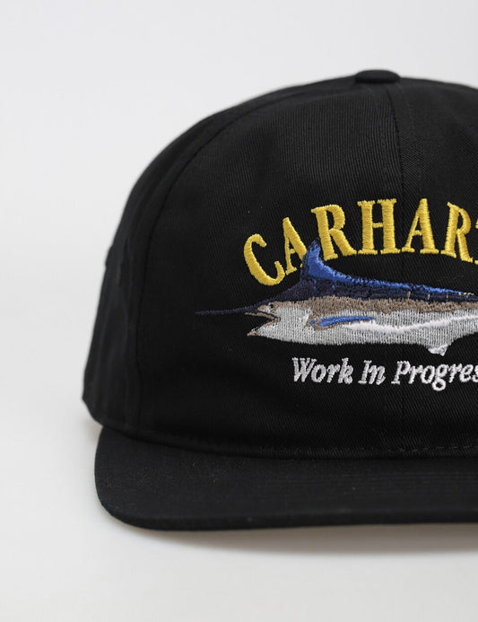 Marlin 6-Panel Kappe – Schwarz