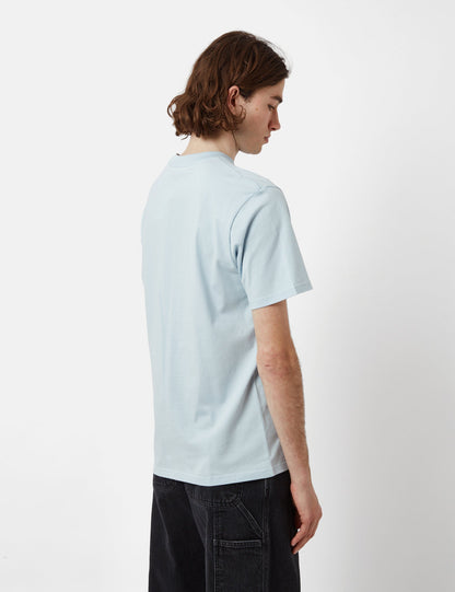 Rettungsschwimmer-T-Shirt (Bio) – Ikarusblau