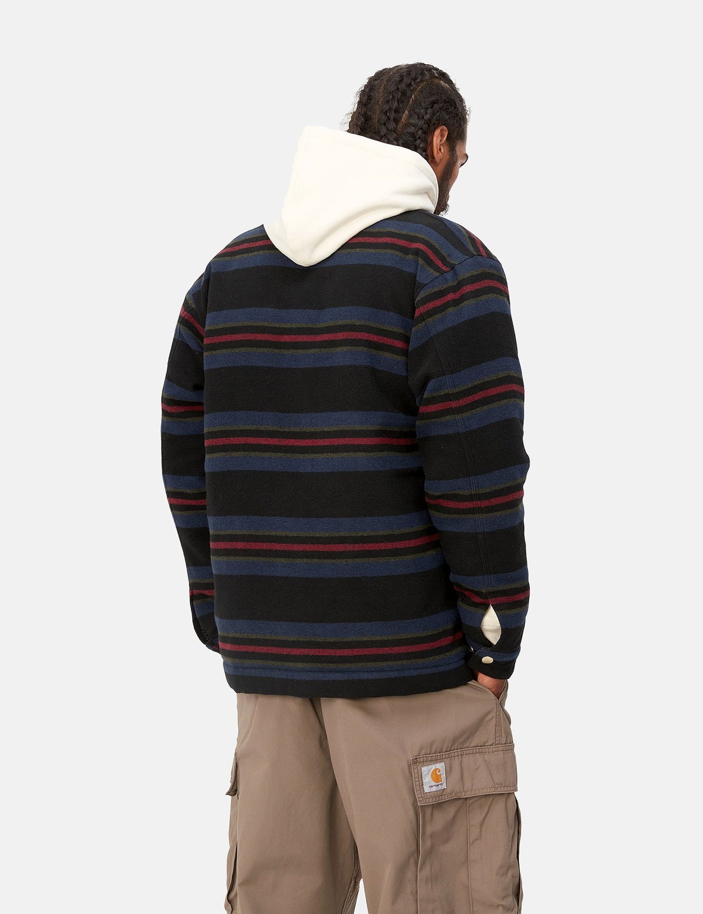 Oregon Jacke (Starco Streifen) - Schwarz