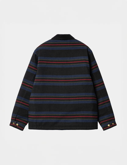 Oregon Jacke (Starco Streifen) - Schwarz
