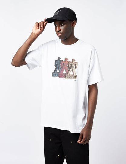 Built T-Shirt (locker geschnitten) - Weiß