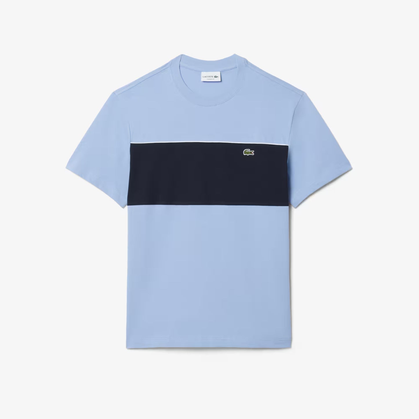 T-Shirt aus Baumwolle mit Farbblock-Design
