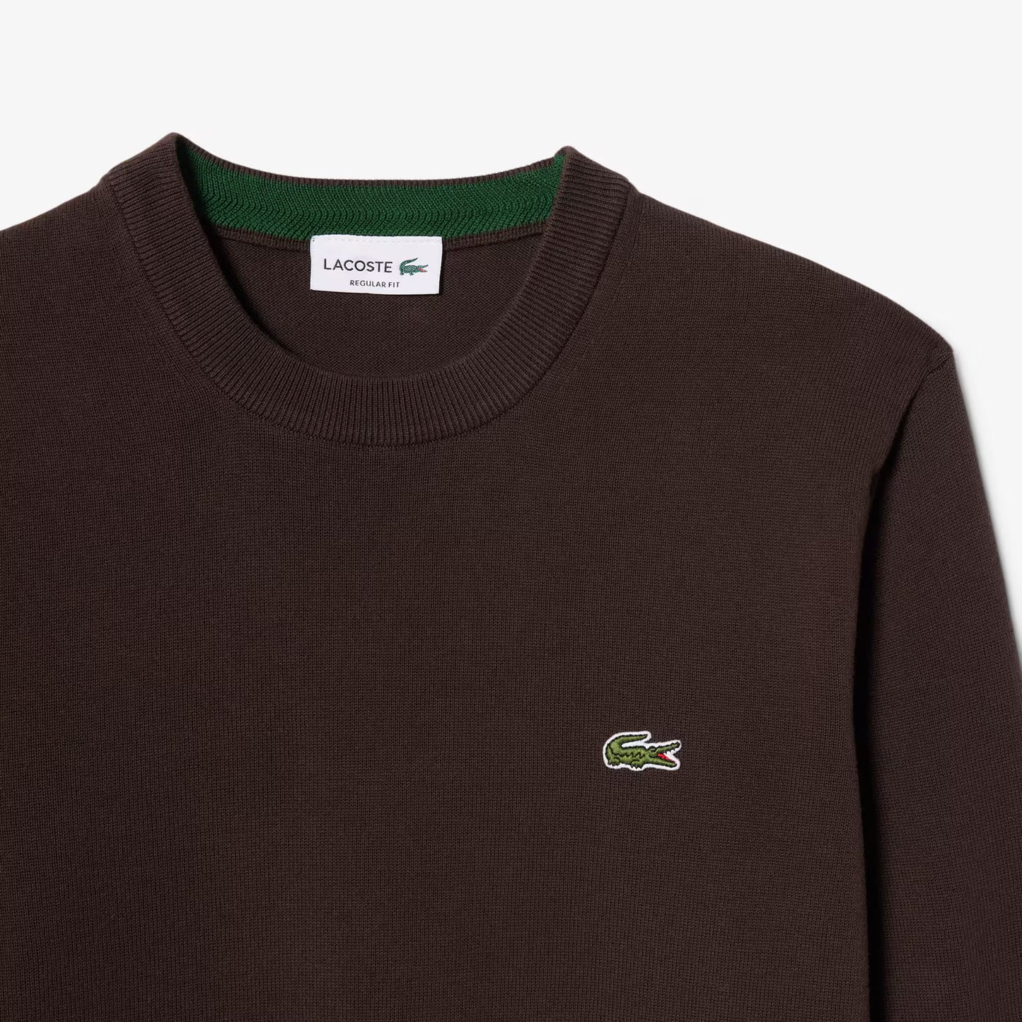 Monochrome Crew Neck Cotton Sweater
