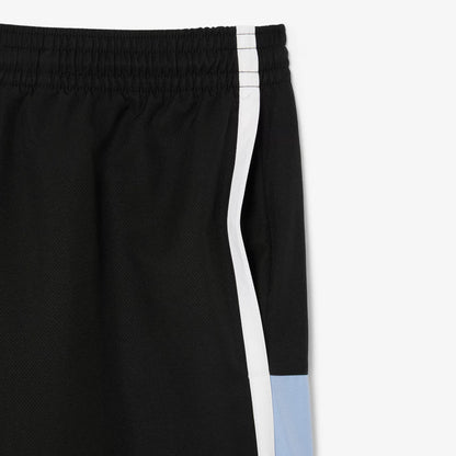 Leichte Tennis-Shorts mit Farbblock-Streifen