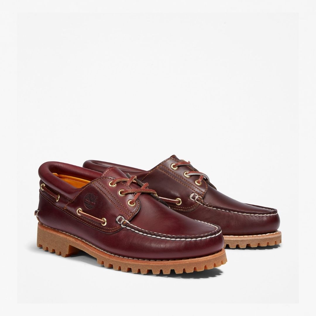 Authentic Boat Shoe Burgundy