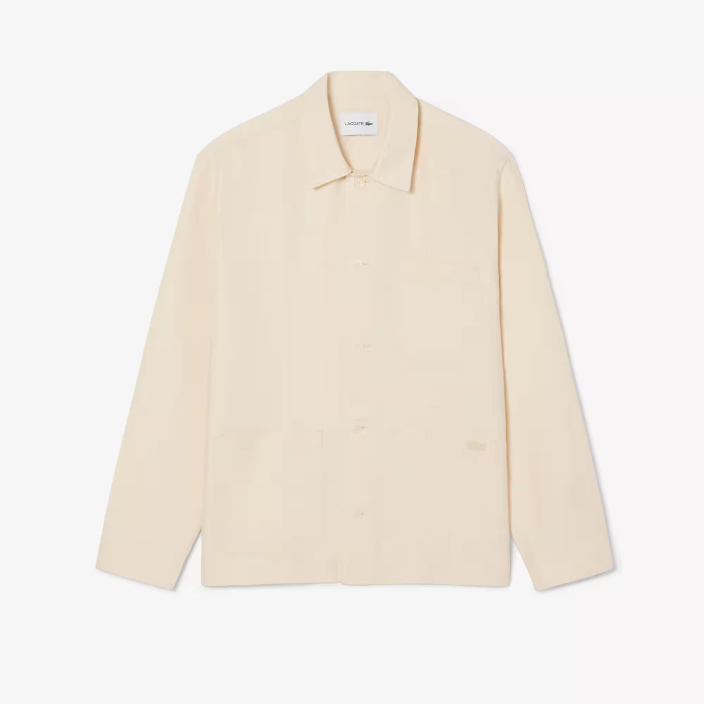Leinenmischgewebe-Overshirt
