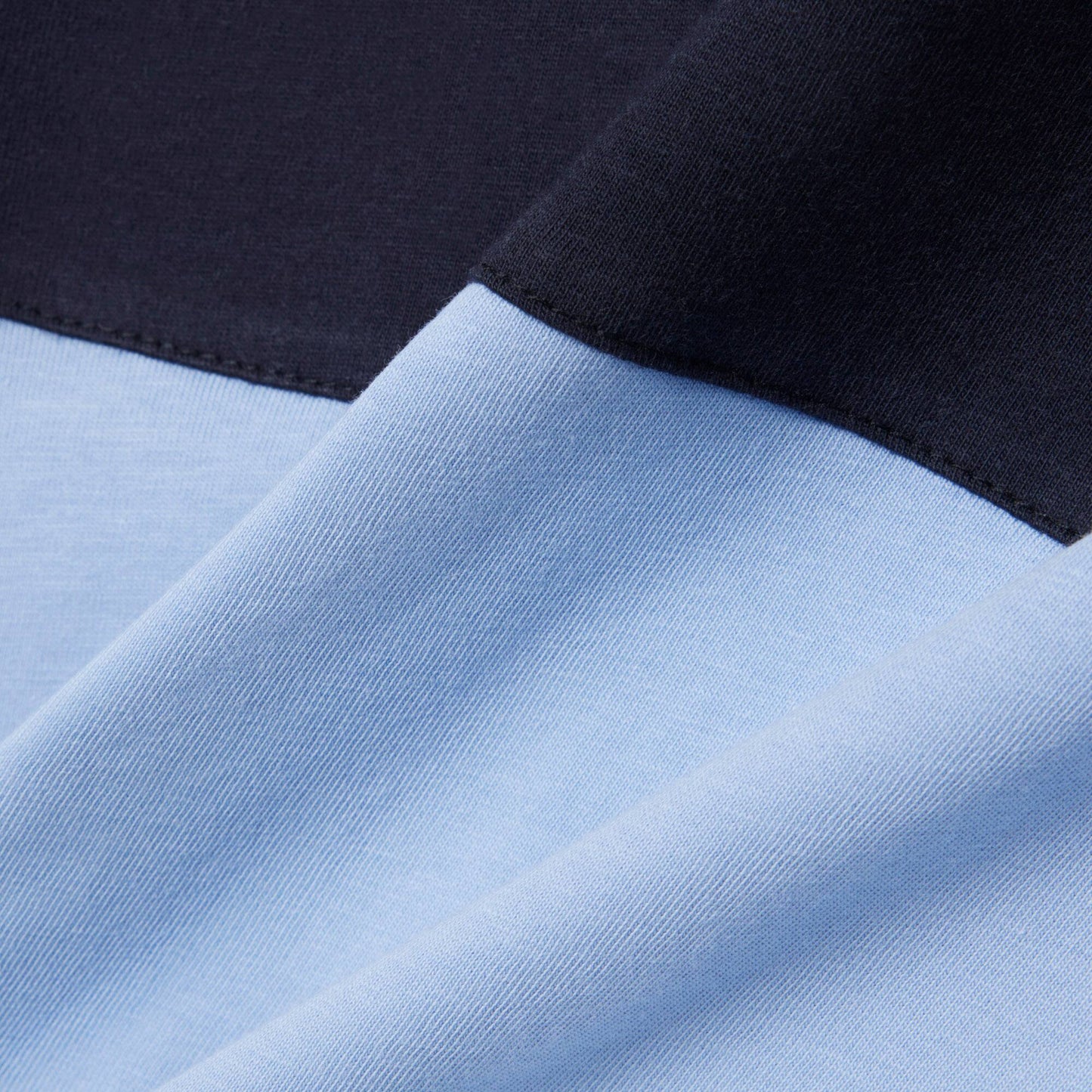 T-Shirt aus Baumwolle mit Farbblock-Design