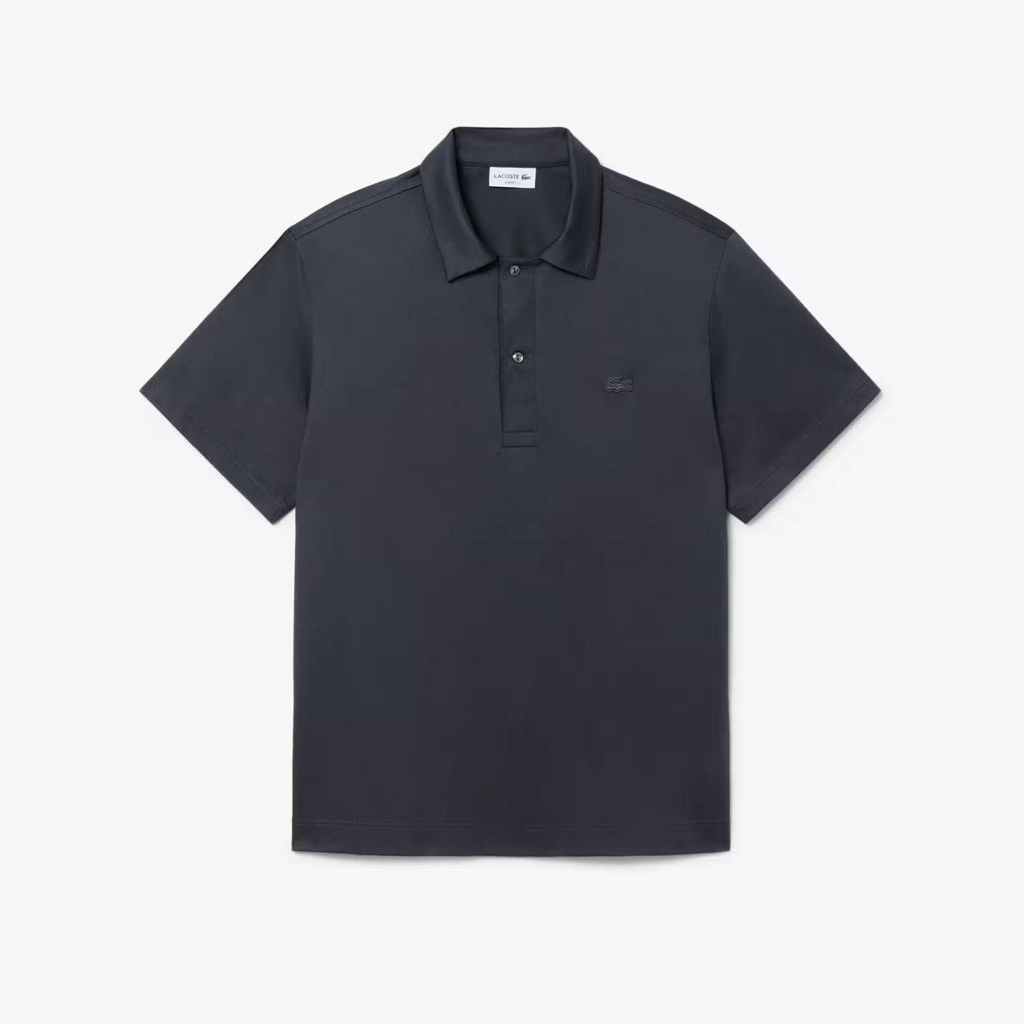 Paris Classic Fit Poloshirt mit offener Knopfleiste und Stickerei