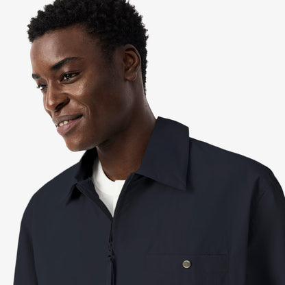 Wasserabweisende Jacke aus strukturiertem Taft