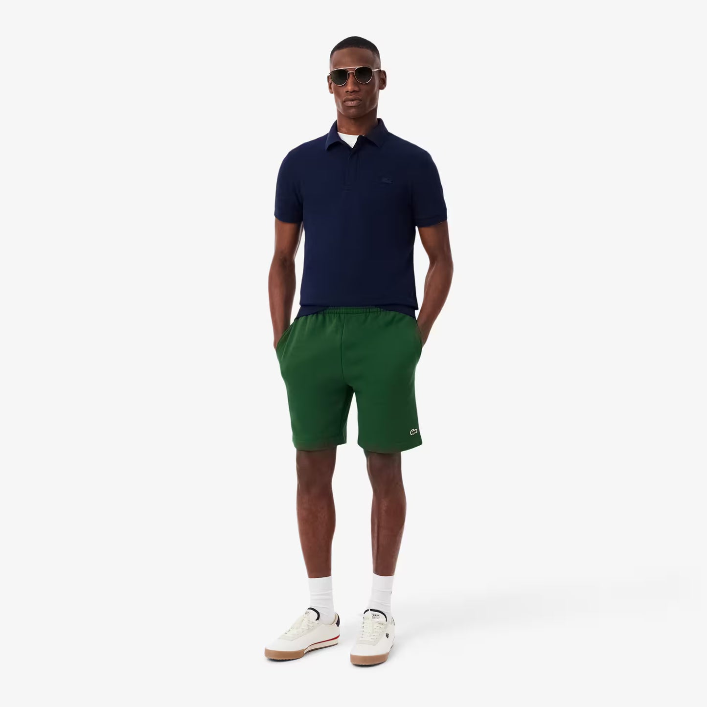 Regular Fit Fleece Shorts