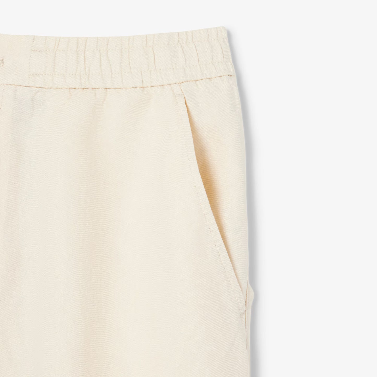 Regular Fit Twill-Shorts aus Leinenmischung