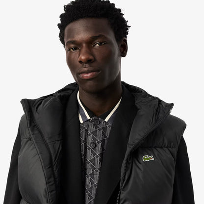 Water-Repellent Short Puffed Vest