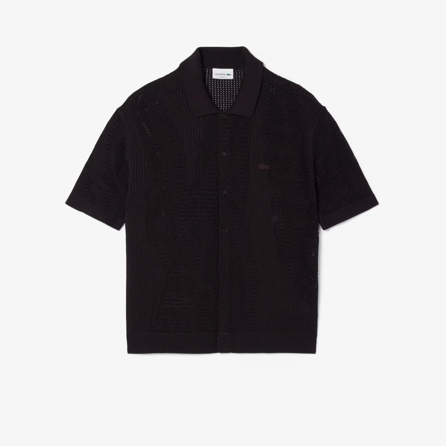 Spitzenstrick-Krokodil-Shirt