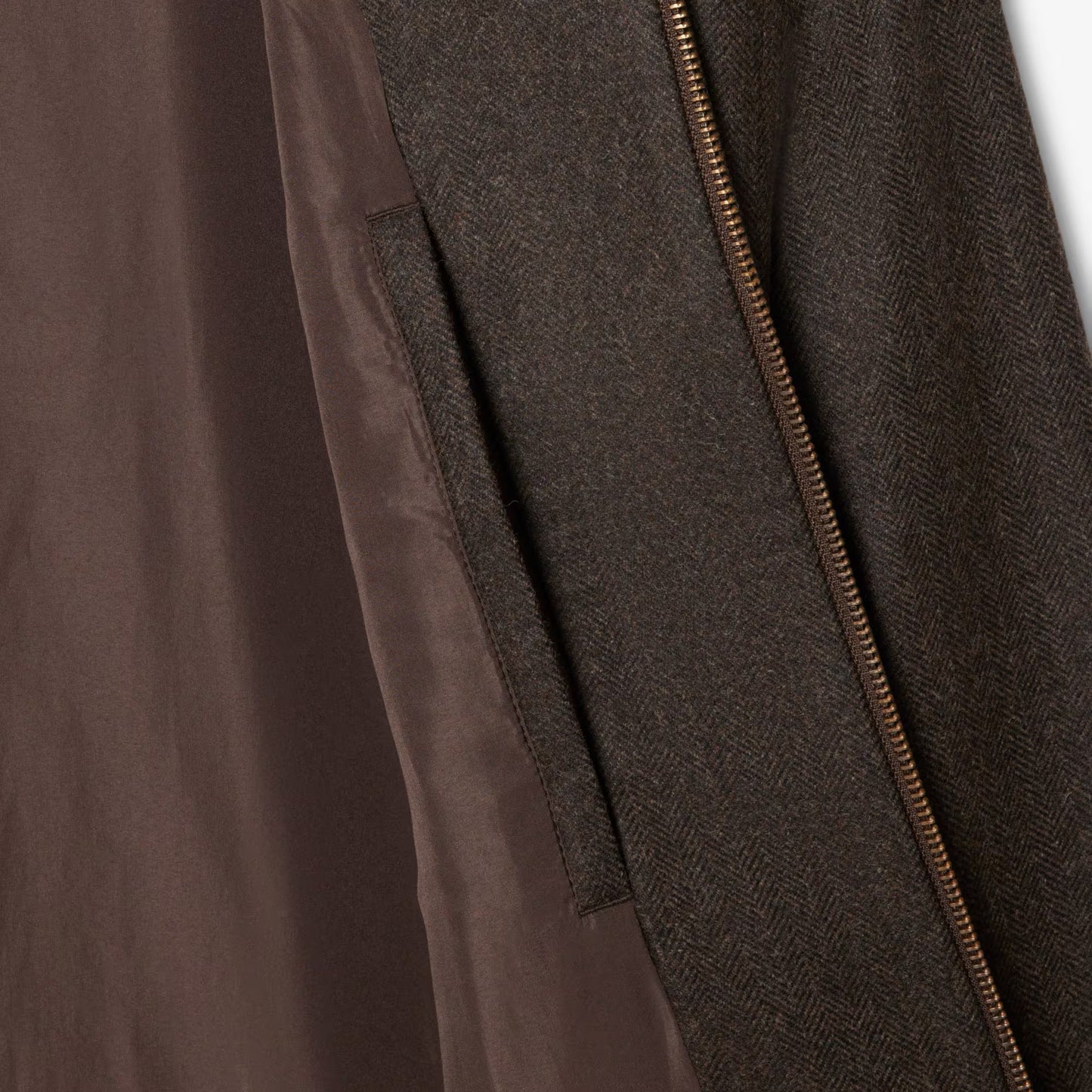 Wool Harrington Jacket