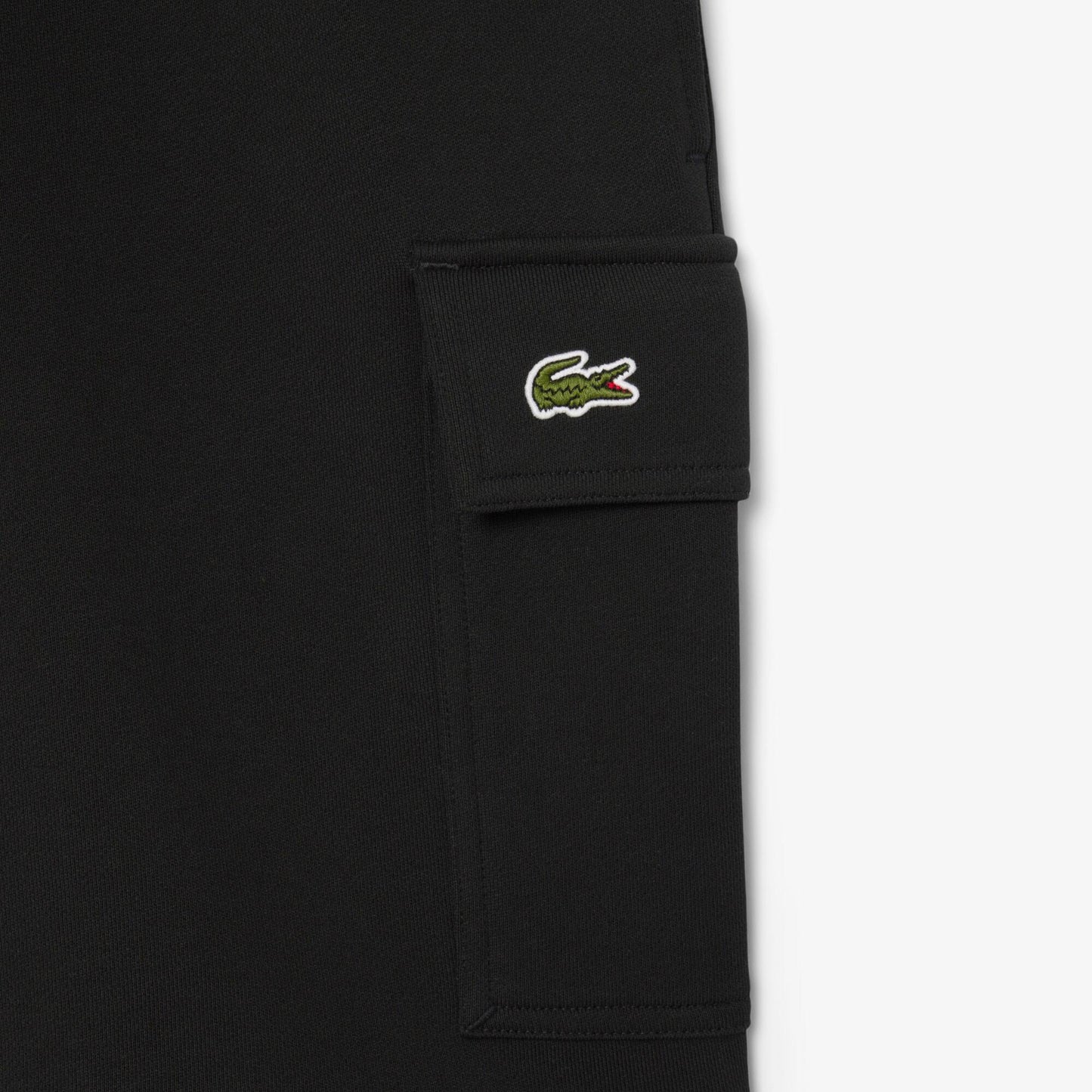 Cotton Fleece Cargo Shorts