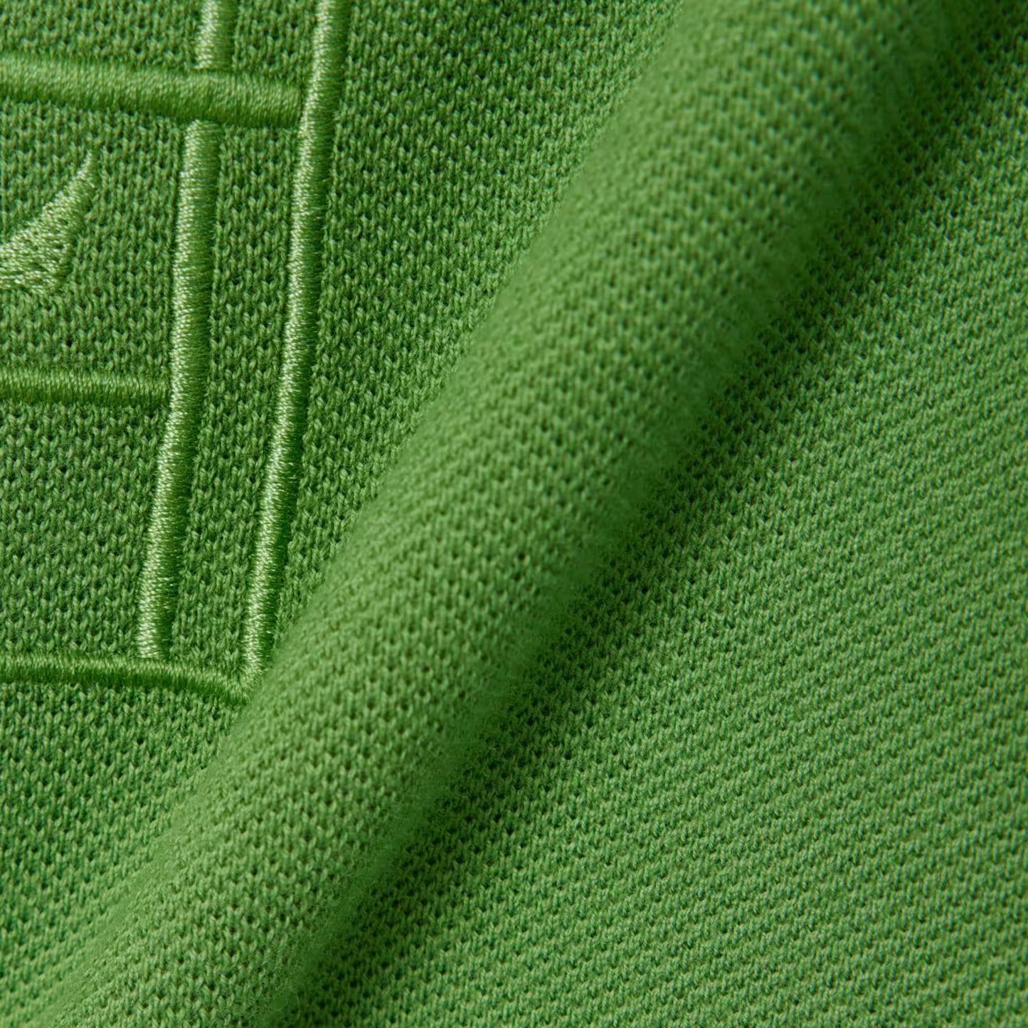 Classic Fit Embroidery Detail Petit Pique Polo Shirt