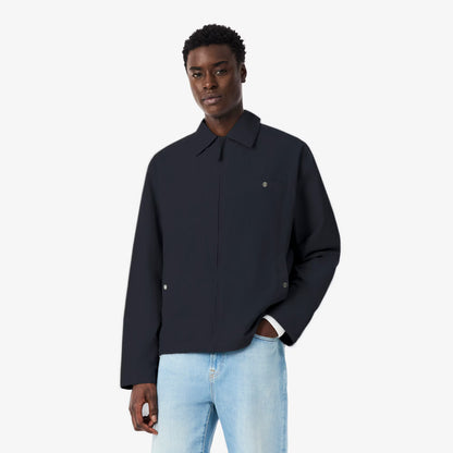 Wasserabweisende Jacke aus strukturiertem Taft
