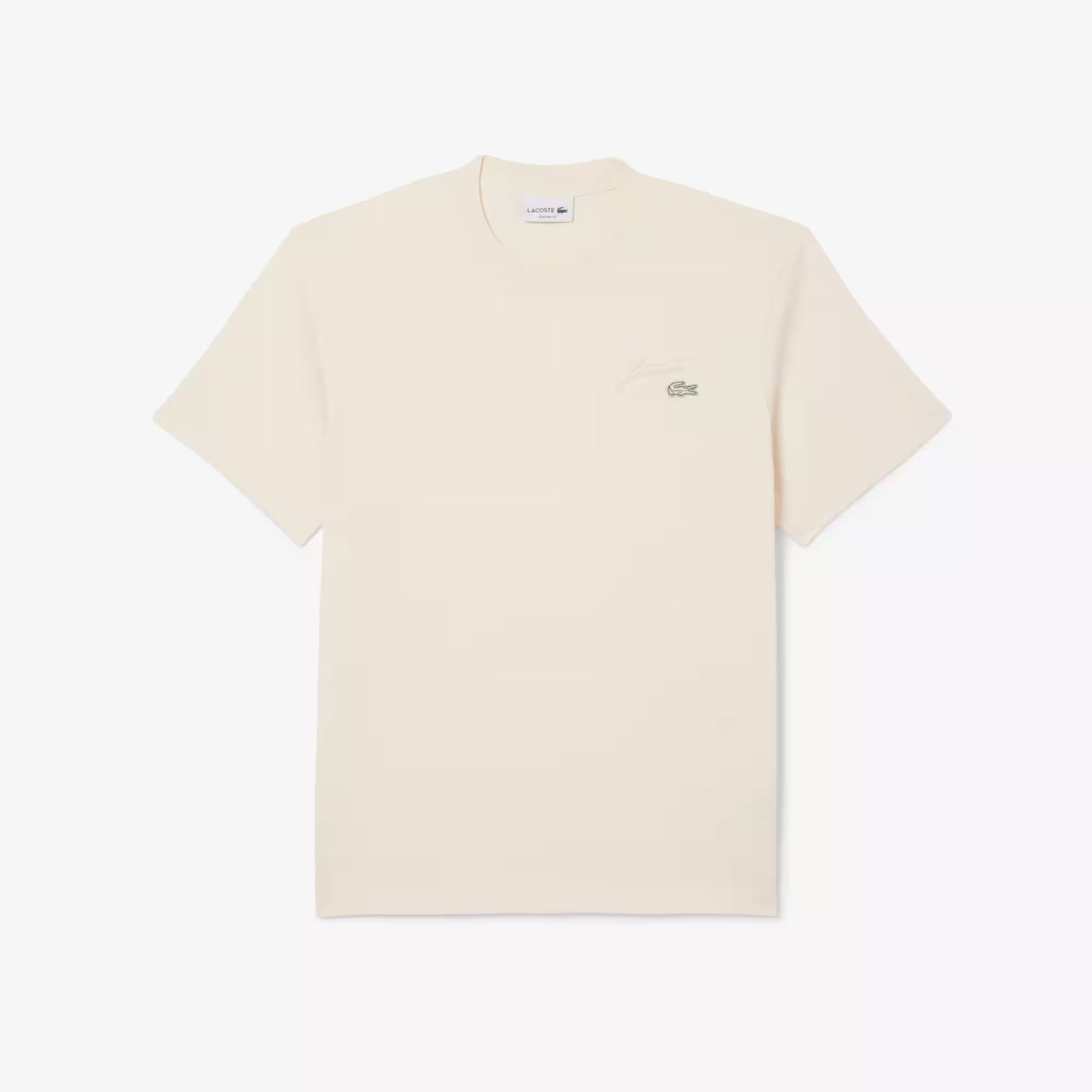 T-Shirt aus schwerem Jersey mit gestickter Signatur